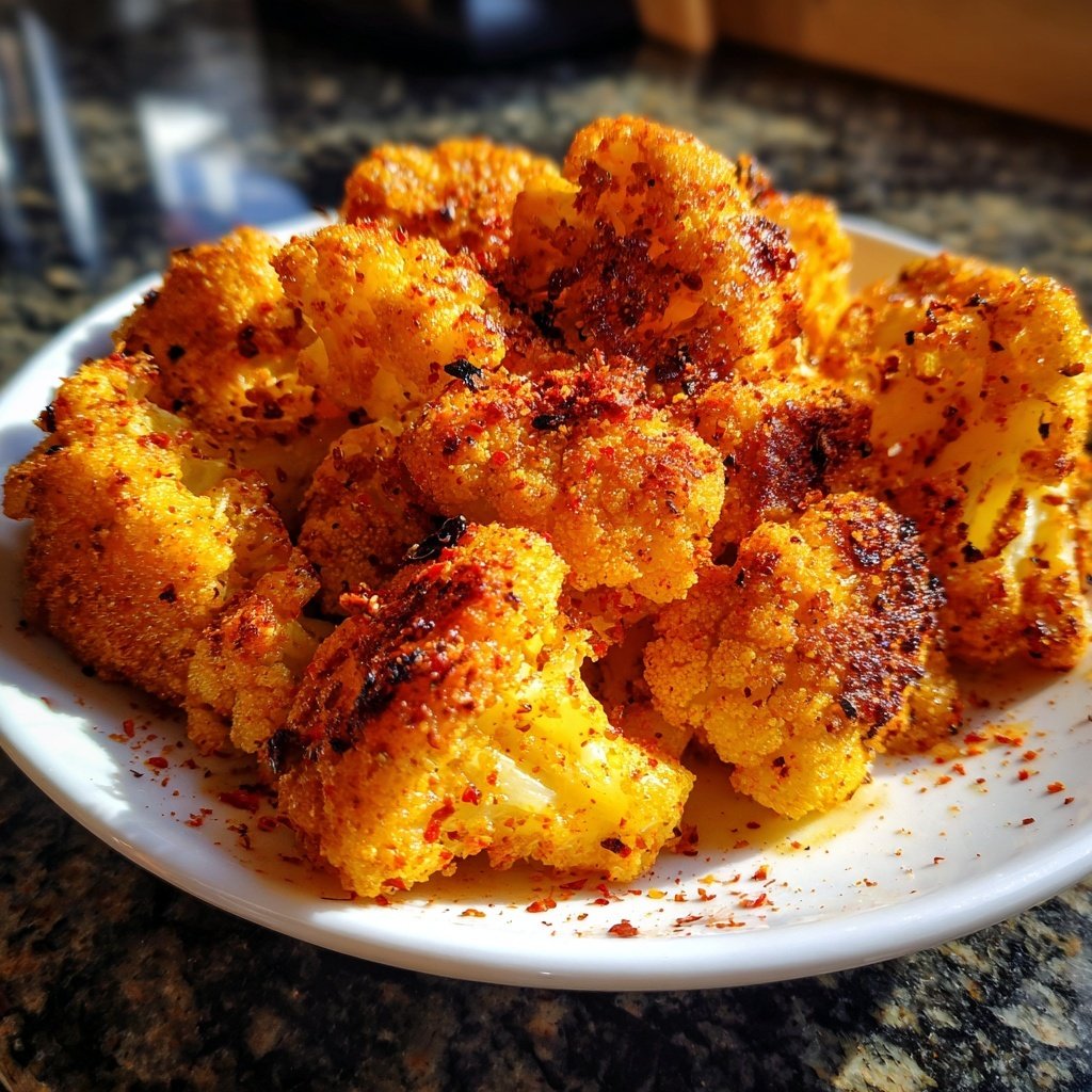 Blumenkohl mit Paprikapulver