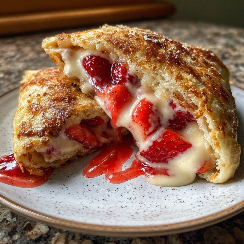 Erdbeer Pfannkuchen Füllung