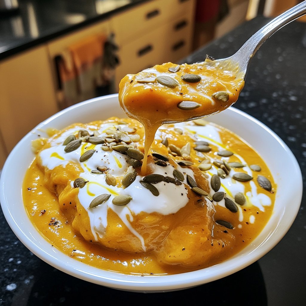 Kürbissuppe aus Hokkaido