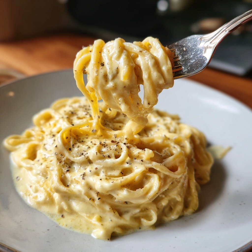 Pasta Mit Zitronen Sahnesauce