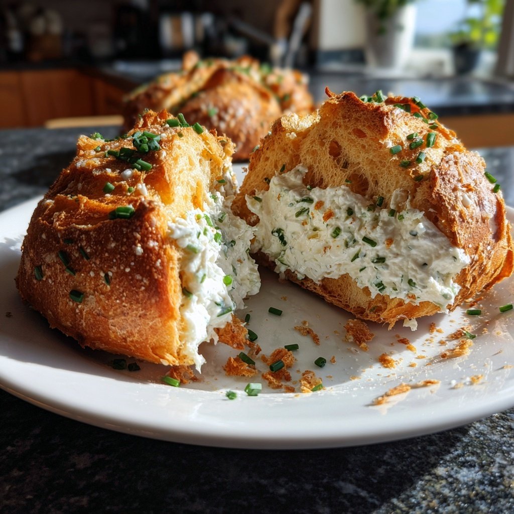 Zupfbrot Mit Kräuterquark
