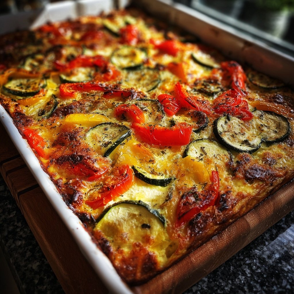 Kalorienarme Ofenpfanne Mit Gemüse